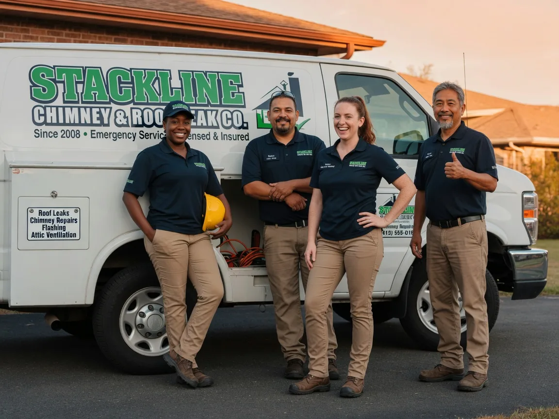 Chimney flashing repair company in Lansing, OH